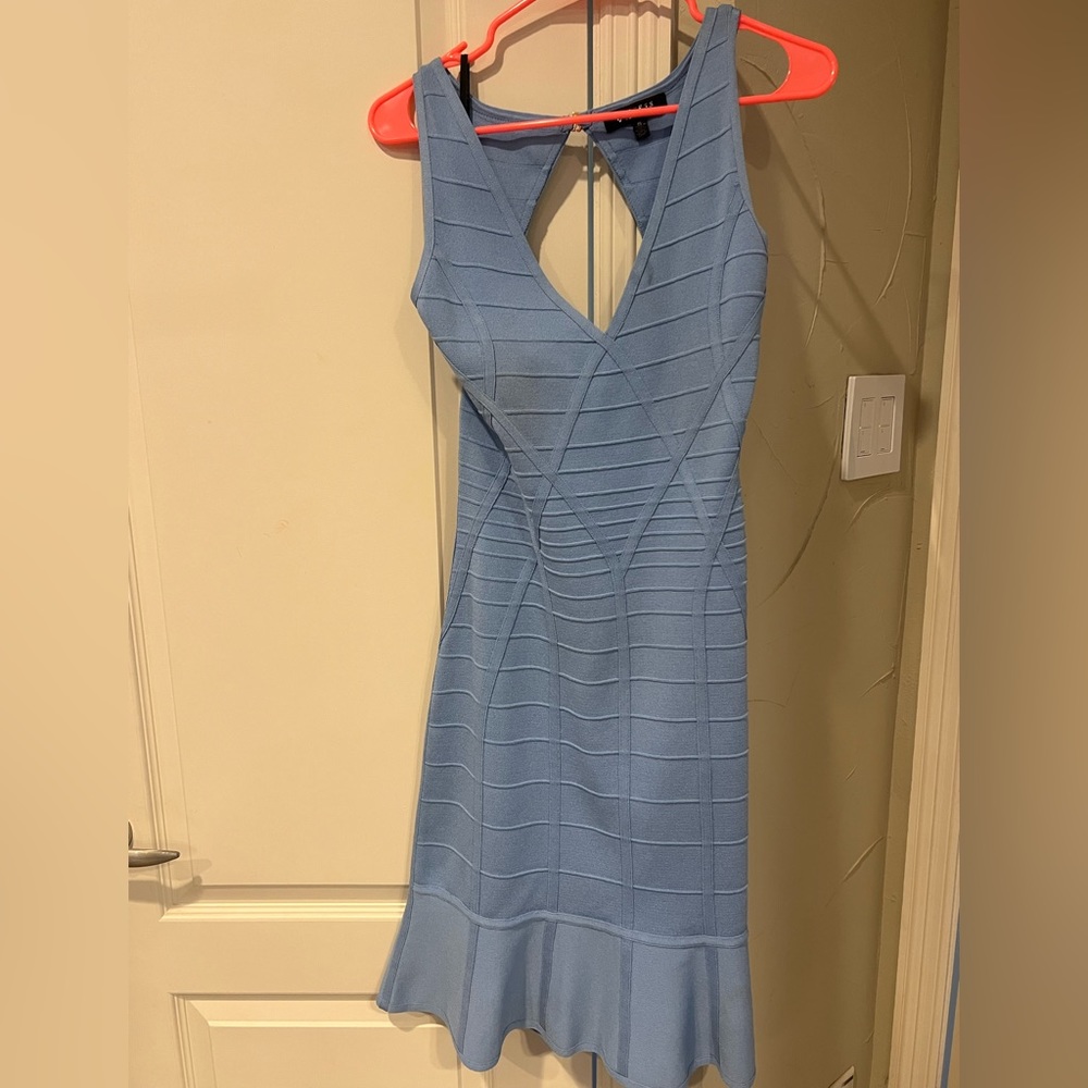 Guess Blue Sleeveless Dress